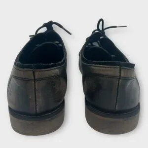 BED STU Gray Leather Cap Toe Casual Laced Up Oxfords Comfort Shoes Mens 8.5 BED STU Gray Leather Cap Toe Casual Laced Up Oxfords Comfort  main image 2